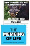 2026 Wall Calendar - the Memeing of Life