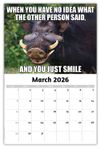 2026 Wall Calendar - the Memeing of Life