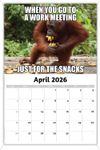 2026 Wall Calendar - the Memeing of Life