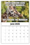 2026 Wall Calendar - the Memeing of Life