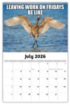 2026 Wall Calendar - the Memeing of Life