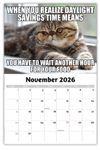 2026 Wall Calendar - the Memeing of Life