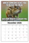 2026 Wall Calendar - the Memeing of Life