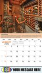 2026 Vintages: Wine Tips Business Promotional Calendar