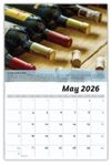 2026 Wall Calendar - Vintages: Wine Tips