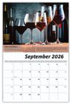 2026 Wall Calendar - Vintages: Wine Tips