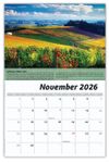 2026 Wall Calendar - Vintages: Wine Tips