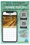 2026 Wall Calendar - Vintages: Wine Tips