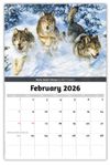 2026 Wall Calendar - Wildlife Portraits