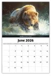 2026 Wall Calendar - Wildlife Portraits