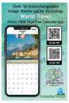 2026 Wall Calendar - World Travel Destinations