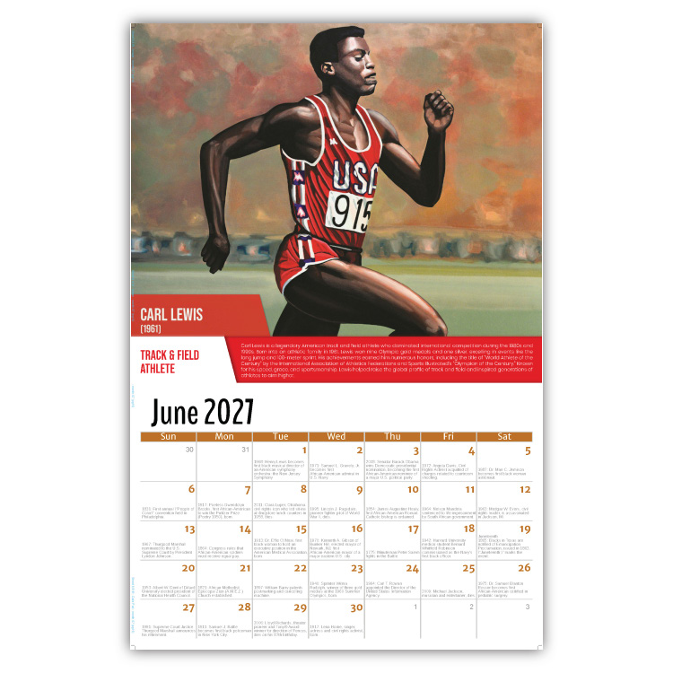 2027 Black History wall calendar