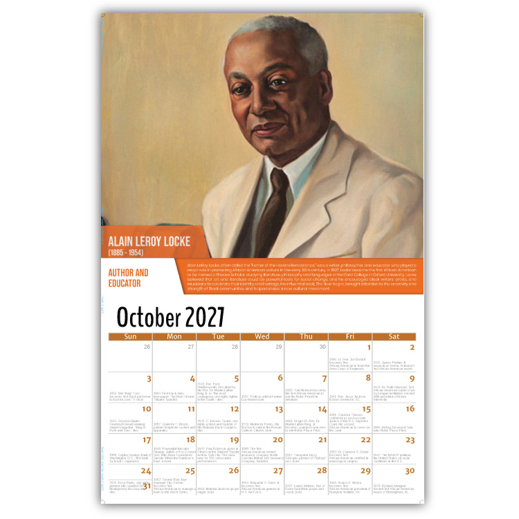 2027 Black History wall calendar