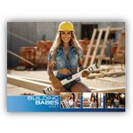 2027 Building Babes wall calendar