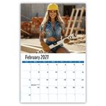2027 Building Babes wall calendar