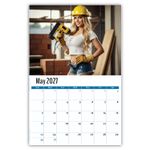2027 Building Babes wall calendar