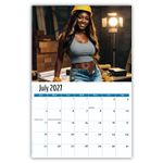 2027 Building Babes wall calendar