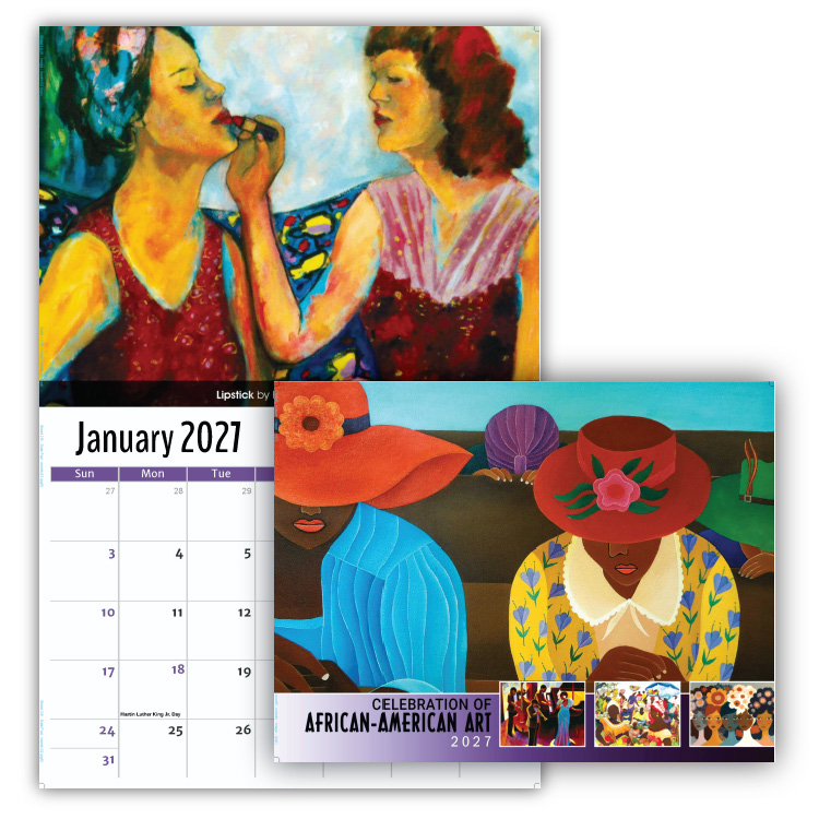 2027 Celebration of African-American Art wall calendar
