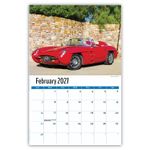 2027 Classic Cars wall calendar