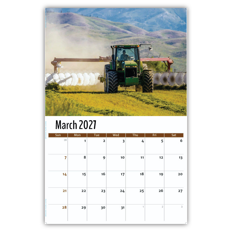 2027 Country Spirit wall Calendar
