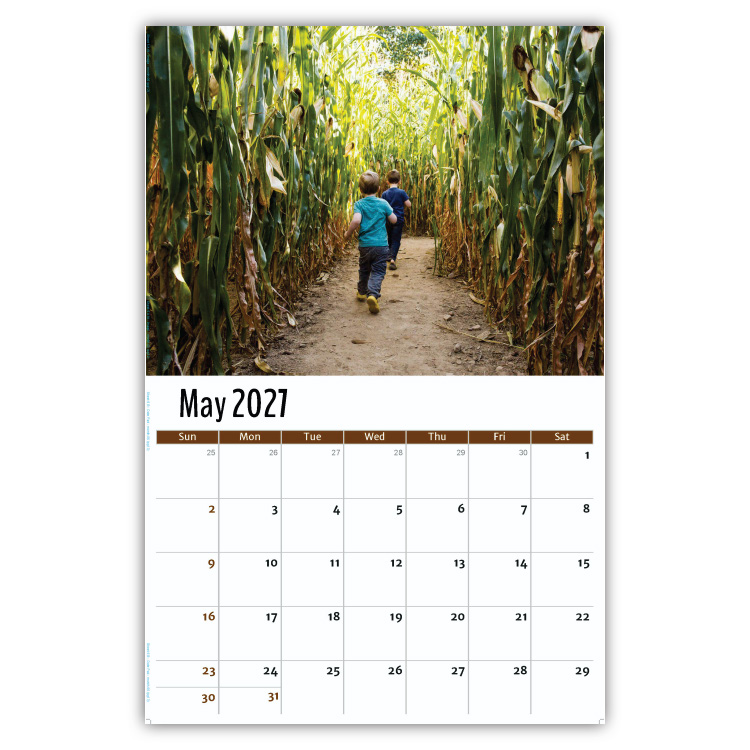 2027 Country Spirit wall Calendar