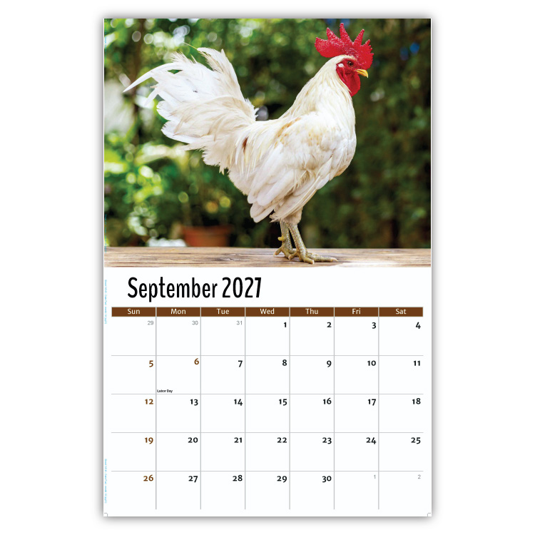 2027 Country Spirit wall Calendar
