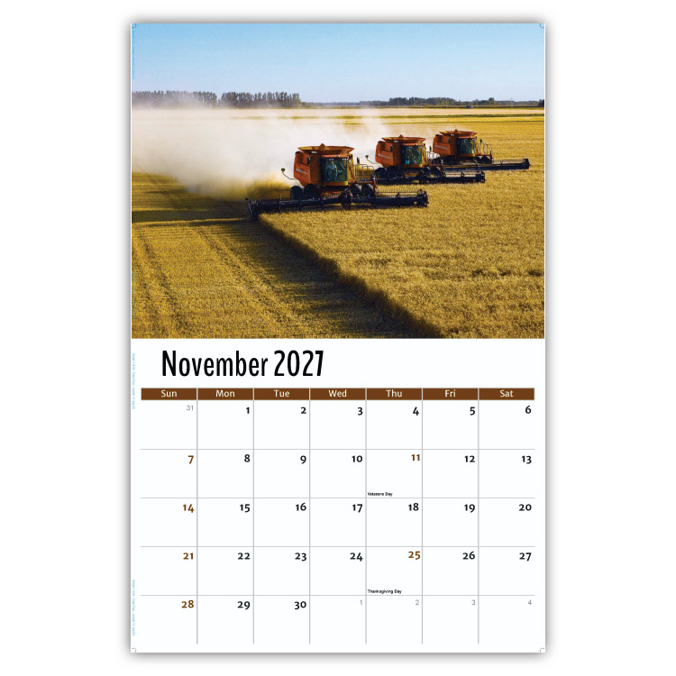 2027 Country Spirit wall Calendar