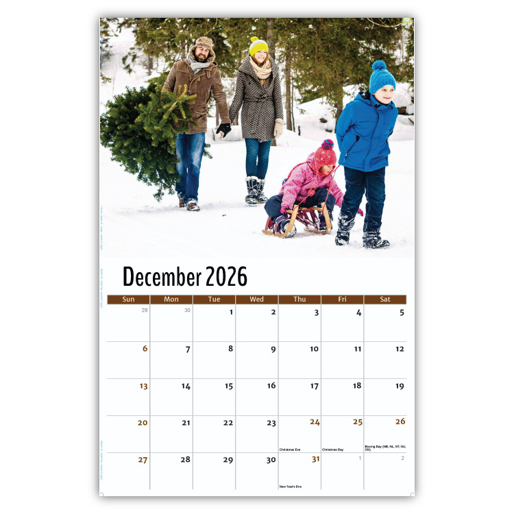 2027 Country Spirit wall Calendar
