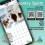 2027 Country Spirit wall Calendar