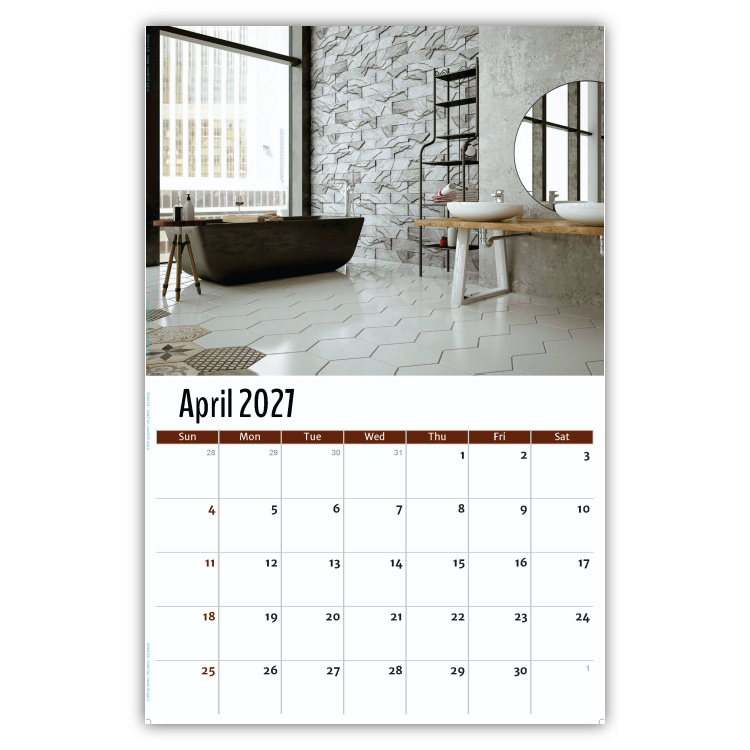 2027 Decor and Design wall calendar