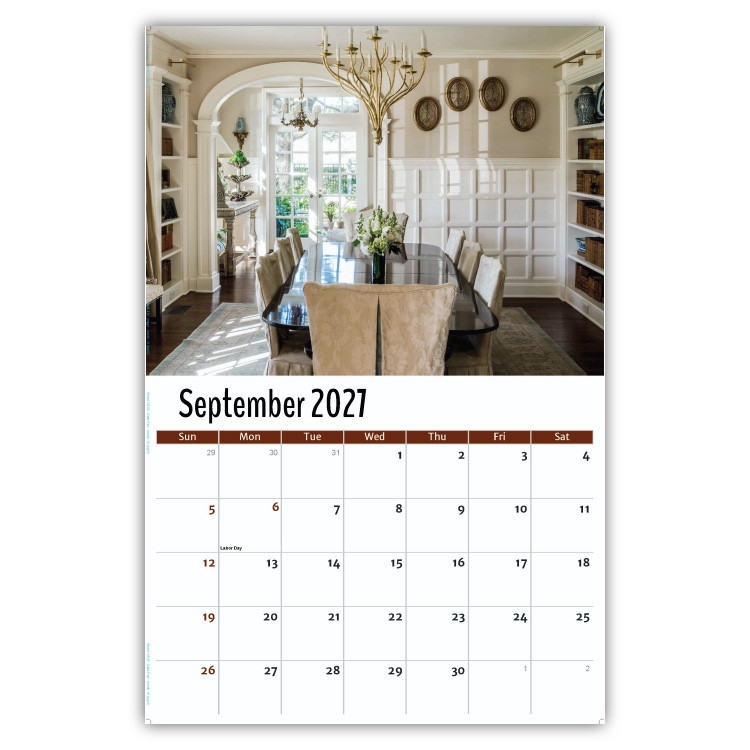 2027 Decor and Design wall calendar