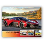 2027 Exotic Cars wall calendar