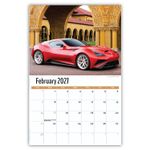 2027 Exotic Cars wall calendar