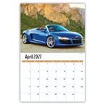 2027 Exotic Cars wall calendar