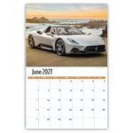 2027 Exotic Cars wall calendar