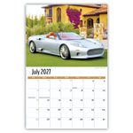 2027 Exotic Cars wall calendar
