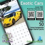 2027 Exotic Cars wall calendar