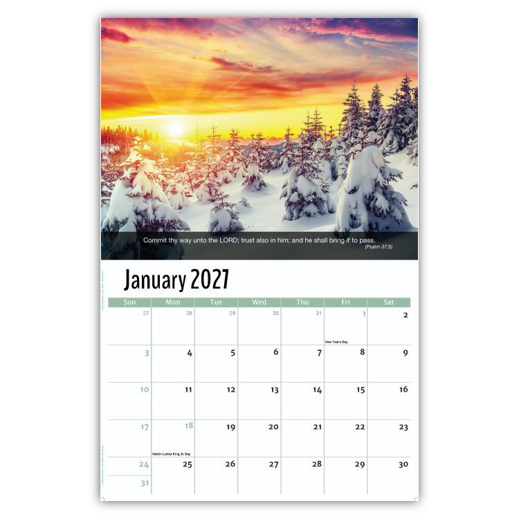 2027 Faith Passages wall calendar