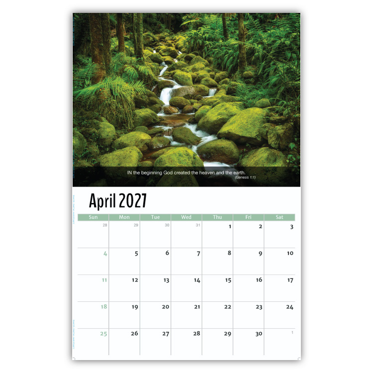 2027 Faith Passages wall calendar