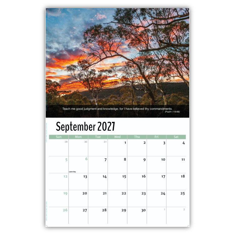 2027 Faith Passages wall calendar