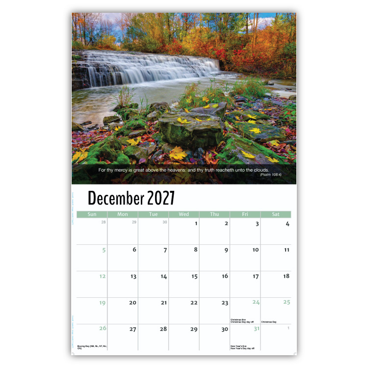 2027 Faith Passages wall calendar
