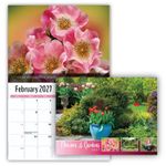 2027 Flowers and Gardens wall calendar