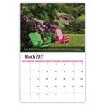 2027 Flowers and Gardens wall calendar