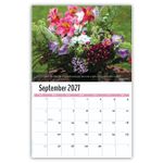 2027 Flowers and Gardens wall calendar