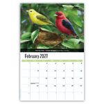 2027 Garden Birds wall calendar