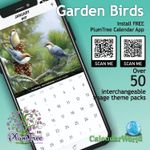 2027 Garden Birds wall calendar