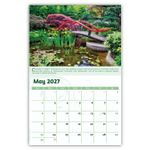 2027 Go Green wall calendar
