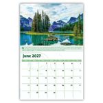 2027 Go Green wall calendar