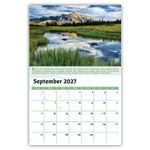 2027 Go Green wall calendar