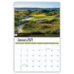 2027 Golf Tips, Quips and Holes wall calendar